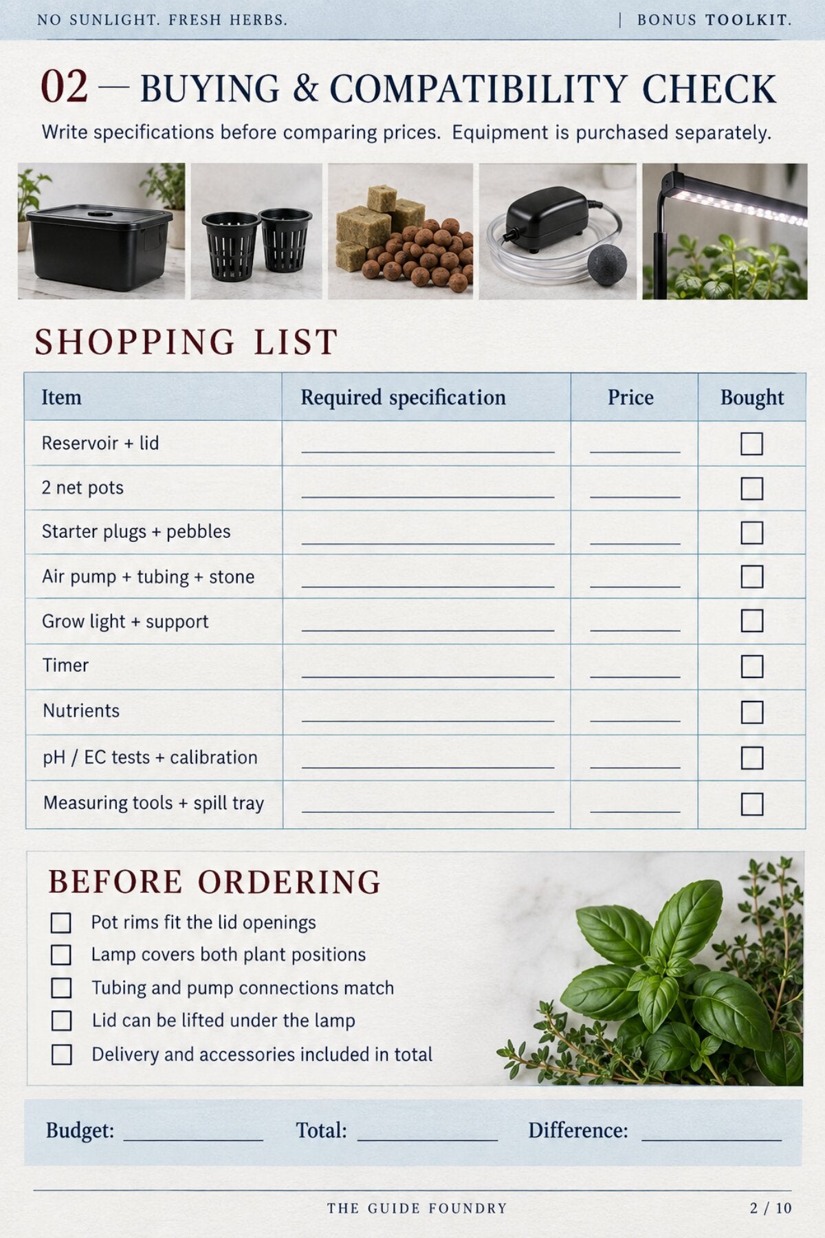 Toolkit, page 2